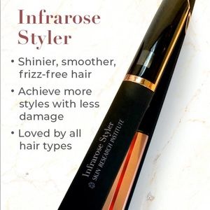 Infrarose styler hair straightener